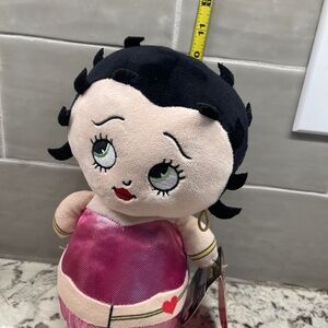 Cute Betty Boop Plush 10"‎ Pink Outfit Heart Kellytoy 2017 NWT